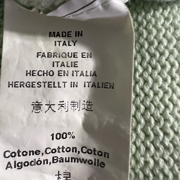 Brandy Melville V-Neck Sweater Light Green Lime Light Mint XS Longsleeve Knit. - Picture 9 of 13